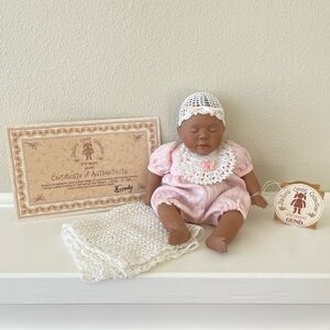 Rosey Porcelain soft Baby by Berdine Creedy for Bartons Creek Collectibles